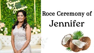 Roce Ceremony Of Jennifer [upl. by Eelana]