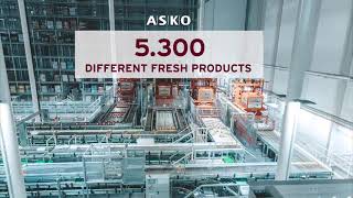 The ASKO distribution center Vestby Norway realized by WITRON Logistik  Informatik GmbH [upl. by Ayama]