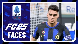 FC 25  All Serie A Faces [upl. by Nylkcaj]