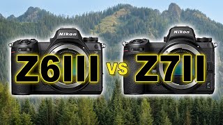 Nikon Z6III vs Nikon Z7II  Image Quality Review [upl. by Crissie]