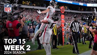 Top 15 Plays From Week 2  NFL 2024 Season [upl. by Ader]