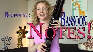 HOW TO Beginning Fingerings for the Bassoon [upl. by Einahpit]