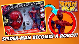 SpiderMan Robot  Bootleg Zones [upl. by Curtice539]