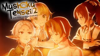 Mushoku Tensei Jobless Reincarnation Season 2 Part 2  Ending  Mamoritai Mono [upl. by Orianna]