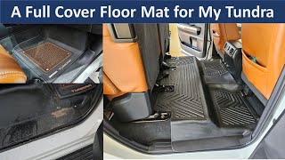 Custom Fit Floor Liner for Toyota Tundra [upl. by Morley]