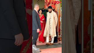 Vicky Kaushal WAITS for Katrina Kaif amp then they enter together at AnantRadhikas wedding shorts [upl. by Nnaira]