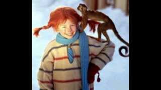 Pippi Longstocking Theme Song in Swedish [upl. by Nauaj]