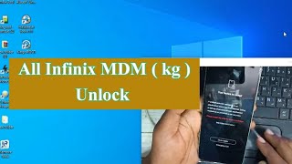 Infinix X6515 MDM Unlock  Infinix Smart 7 MDM Unlock Tool [upl. by Spanjian]