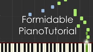 Formidable Stromae  Piano Tutorial [upl. by Ardnaskela618]