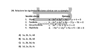 Pregunta 24 Matemáticas Guía EXACER COLBACH 2024 [upl. by Nanine]