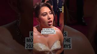 Kali Uchis talks motherhood at the 2024 Latin Grammys [upl. by Ydroj]