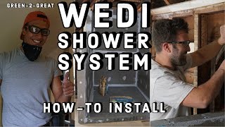 Installing A WEDI Shower System [upl. by Ahsed344]