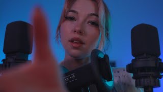 Sleep GOOD with some gentle and soft echoes ✨ ASMR  delay whispers visual triggers [upl. by Auqinu]