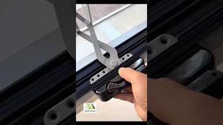 American style hand crank window opener windowopener hardware aluminiumwindows factory [upl. by Ahab638]