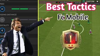 Best tactics fc 24 mobile manager mode fifamobile fc24 [upl. by Einnahpets]