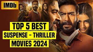 Top 5 Best Suspense Thriller Movies In Hindi 2024 IMDb  You Shouldnt Miss [upl. by Larianna469]