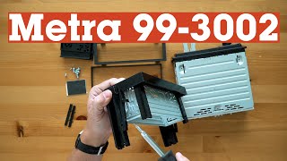 How to assemble your Metra 993002 dash kit for select 199505 vehicles  Crutchfield [upl. by Klement]