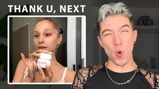 Reacting to Ariana Grandes Skin Care Routine [upl. by Uriah994]