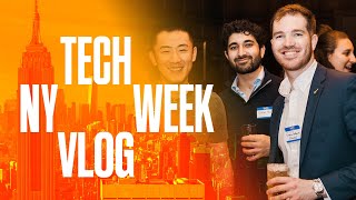 NY Tech Week 2024 Vlog  Feat a16z Techstars  Nasdaq [upl. by Seravaj689]