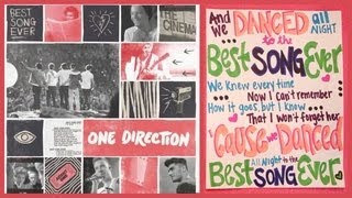 ONE DIRECTION quotBest Song Everquot Lyrics ART [upl. by Curkell]