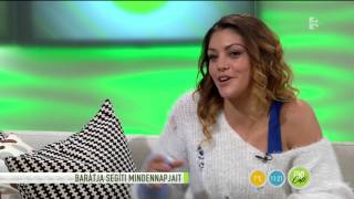 Kulcsár Edina egy barátjával jött össze  20160307  tv2hufem3cafe [upl. by Nnyleahs]