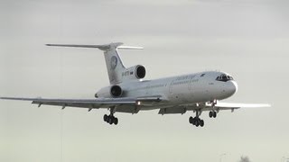 TU154 M  TATARSTAN airlines GREAT engine SOUND [upl. by Ahsirek]