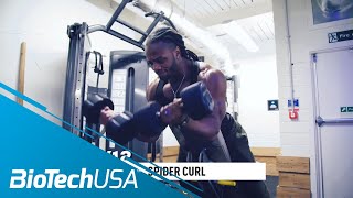 Biceps Workout for Mass  Daily Routine with Ulisses  BioTechUSA [upl. by Cowan]