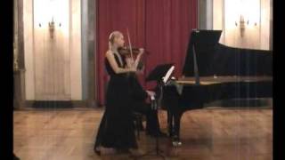 POULENC Violin Sonata by Xenia AkeynikovaGamaris Itamar Golan Mov 3 [upl. by Lizzie455]