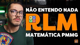 Entendo nada e agora Raciocínio Lógico e Matemático RLM  PMMG [upl. by Einnek]