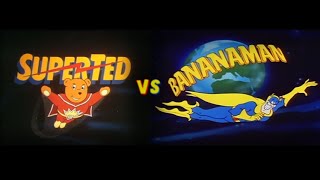 SuperTed vs Bananaman [upl. by Blatman]