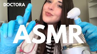 ASMR 🤍 DOCTORA TE CURA 🩺🥼 ROLEPLAY MÉDICO [upl. by Greyso]