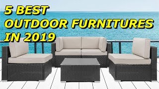 Best Outdoor Furniture 2019 [upl. by Edbert]