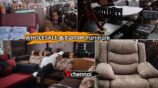 wholesale furniture  Ramapuram furniture market  iamsuren [upl. by Kinnon]