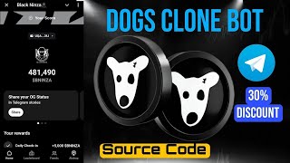 Dogs Clone script  Dogs house clone source  create telegram mini app like dogs [upl. by Haynor]