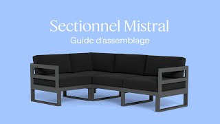 FR Sectionnel Mistral  Guide dassemblage [upl. by Margetts]