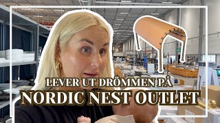 VLOGG  Lever ut drömmen på Nordic Nest Outlet [upl. by Augustina]