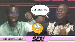 « Lingay wakh c’est pas vrai » Aliou Sow accule en direct Ousmane Noreyni de Pastef [upl. by Eiramit]