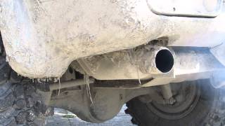 Terrano 2 Free exhaust cold start [upl. by Stronski223]