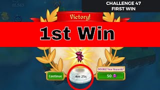 Merge Dragons  Challenge 47 First Win  4 Minutes 25 Seconds [upl. by Caton]