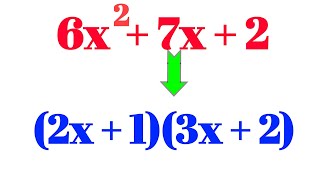 Factorising Harder Quadratics EASILY GCSE 91 Maths [upl. by Diahann187]