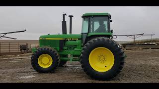 1991 John Deere 4955 MFWD Tractor [upl. by Kaye738]