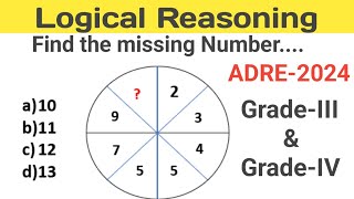 Logical Reasoning Mental Ability ADRE Assam Direct Recruitment Exam 2024 [upl. by Aleira699]