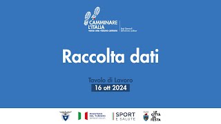 Stati Generali del Turismo Outdoor  Raccolta Dati  Tavolo 3  16 ottobre 2024 [upl. by Pearle]