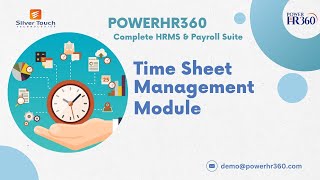 Unlock the Power of Time Management System Demo  PowerHR360 [upl. by Manas698]