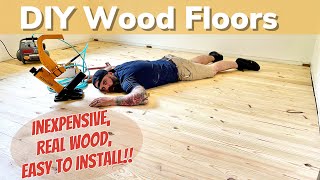 Lay Your Own Wood Floors  Installing Real Wood Floors [upl. by Werner885]