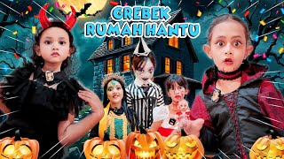 QAIREEN DAN KIRANA GREBEK RUMAH LEIKA SERBA HALLOWEEN BARENG SAHABAT PAKAI KOSTUM HANTU [upl. by Eelyme]