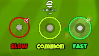 4 Joystick Control Settings And Tips To Play Like A PRO   Reupload  Tips and Tricks  Efootball [upl. by Zetes866]