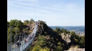 La passerelle de Mazamet à Hautpoul  Tarn Tourisme [upl. by Latoye214]