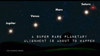 Super Rare Planetary Alignment From April 17 Four Planet To Line Up In A Rare Celestial Spectacle [upl. by Branscum]