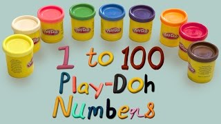 Numbers Song  Learn Numbers 1 to 100  Play Doh Numbers [upl. by Spancake232]